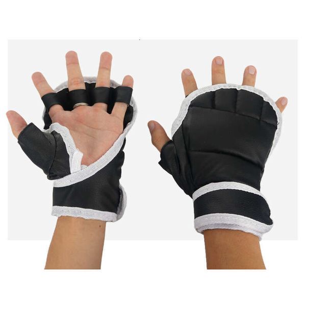 Erwachsene Training Halb Set Boxen Split Finger Sandsack Kampf Sandboxing Handschuhe_voghion.com