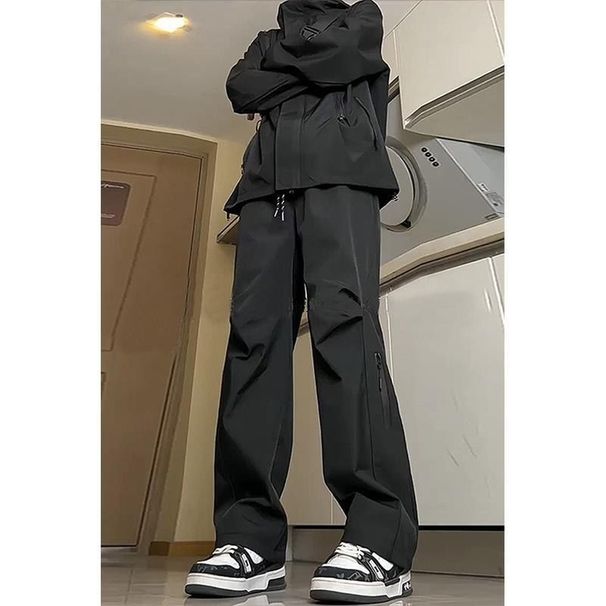 001 Waterproof Windproof Set For Men Spring Autumn New American Style Functional Work Pants Outdoor Jacket Direct Sale One_voghion.com