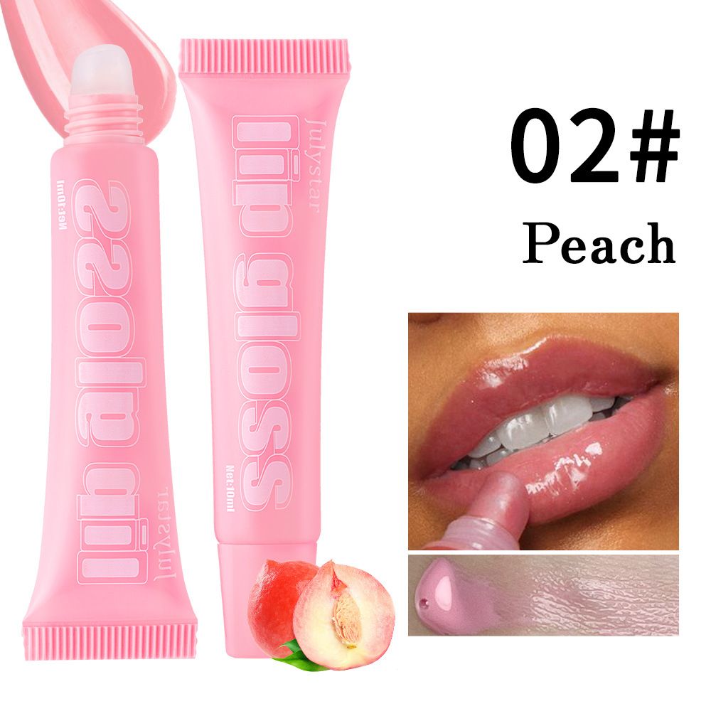 lasting moisturizing lip plumping lip glaze hot sale water light transparent mirror hose lip oil makeup_voghion.com
