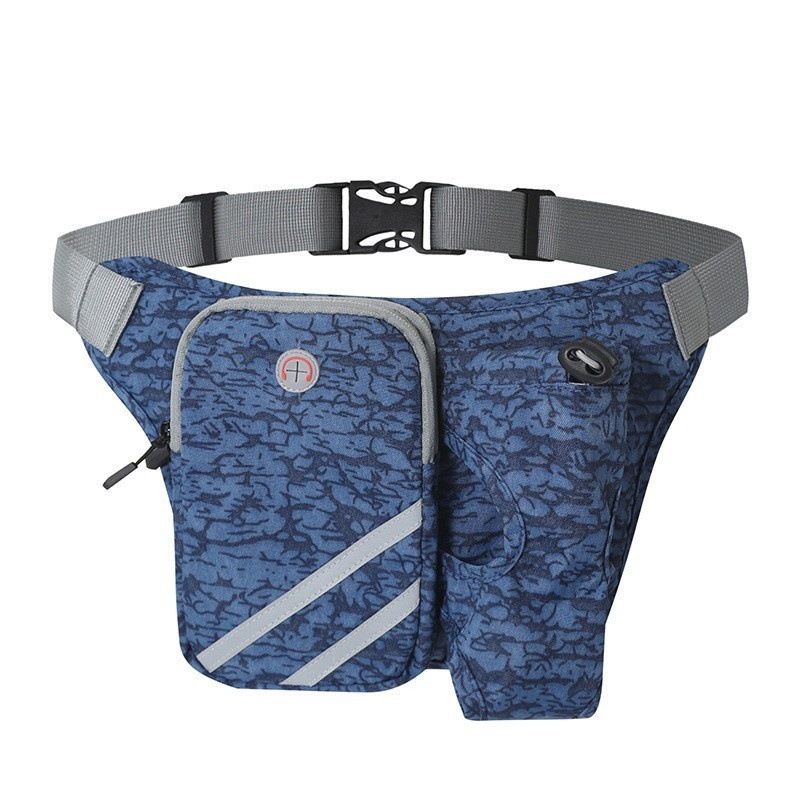 New fashionable waist bag with multifunctional fitness kettle waist bag, convenient mountaineering waterproof running phone bag_voghion.com