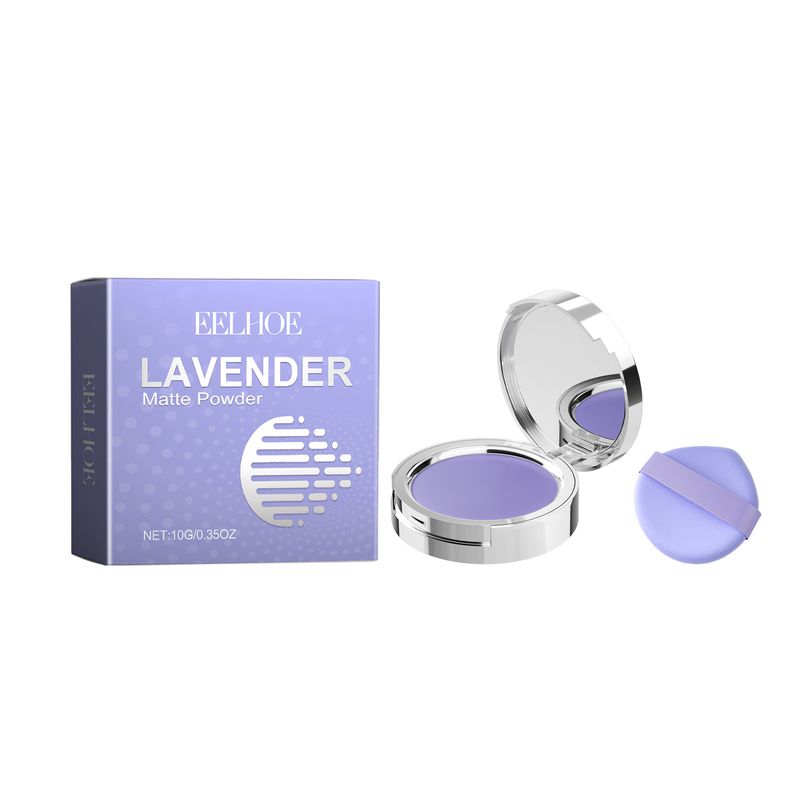EELHOE Matte Set Makeup Powder Natural Concealer Oil Control Lightweight Breathable Durable Set Makeup Powder_voghion.com