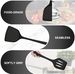 4-Piece Kitchen Utensil Set, With Silicone Spatula Heat-Resistant Solid And Slotted Cooking Spoon,_voghion.com