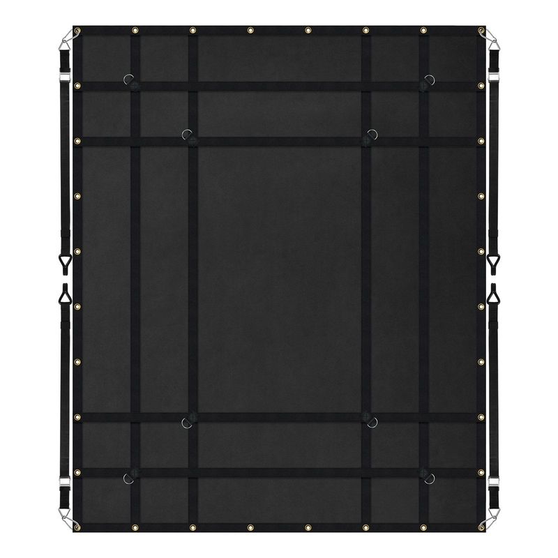 VEVOR Cargo Net Heavy Duty Cargo Net 72" X 57" Adjustable Buckles & S-Hooks_voghion.com