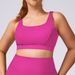 Obesity Plus Size Yoga Suit For Women's Quick Drying Pilates Running Tight Fitness Set 8047_voghion.com
