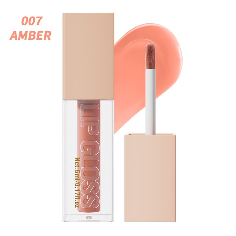 Hellokiss eight color mirror gloss, moisturizing and fine sparkling pearl lip gloss LIP GLOSS_voghion.com