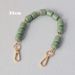 Fashionable Personality Beaded Handmade Color-Block Resin Bag Handheld Acrylic Bead Decorative Chain_voghion.com