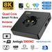 Smart TV Box Q96 IP60 Android 11 Amlogic S905W2 Quad Core 2,4G/5G WLAN 8K UHD Set-Top-Box HDR Media Player H.265 8GB 128GB_voghion.com