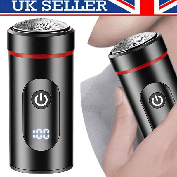 Mini Shaver USB Rechargeable Pocket Sized Portable Electric Shaver Razor For Men_voghion.com