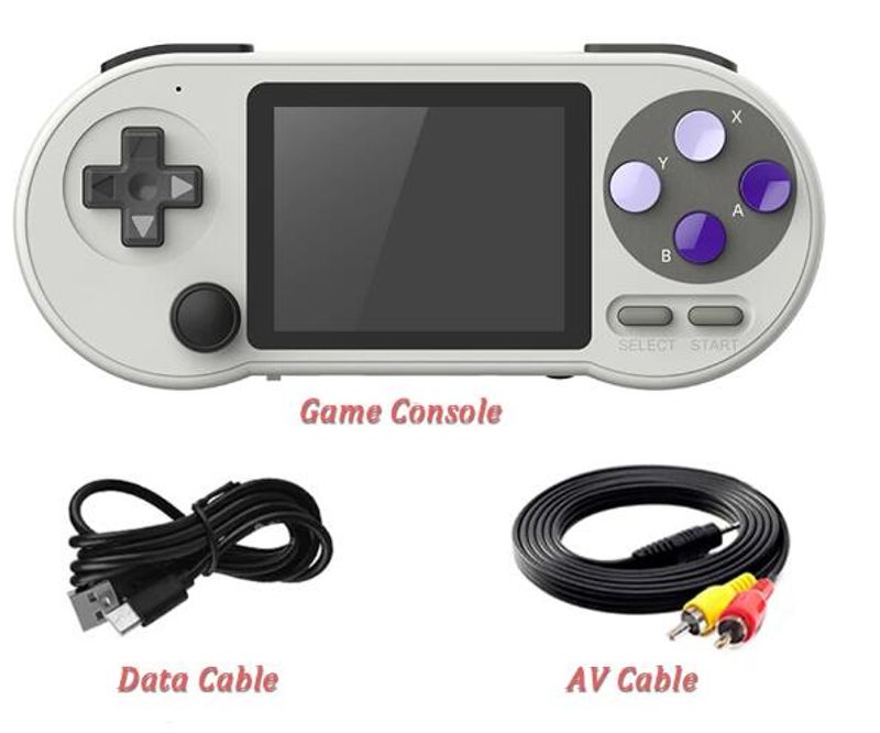 Consola de juegos portátil SF2000 de 3 pulgadas con pantalla IPS de 6000 mAh integrada_voghion.com