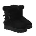 Fleece Lined Thickened Snow Boots With Slip On Design New Winter 2025 Model Thick Sole Furry Opening Bow - Knot Warm And_voghion.com