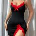 Nachtwäsche für Damen, Quelle, sexy, bequem, Kollision, interessantes Nachthemd für Zuhause, Damen, große Größe_voghion.com