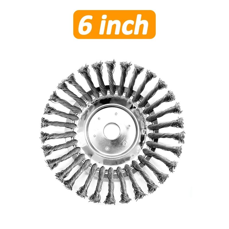 6/8 Zoll Upgrade Pinsel Cutter Kapp Rasenmäher Universal Gras Trimmer Head Stol Drot Rad Pinsel Disc Garden Trimmer Heads_voghion.com