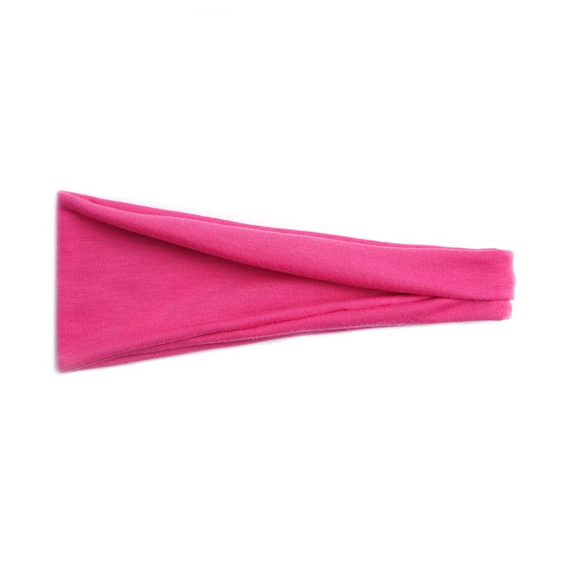 Bandeau de sport de couleur unie pour hommes et femmes, bandeau de yoga, bandeau élastique absorbant la transpiration et anti-transpirant_voghion.com