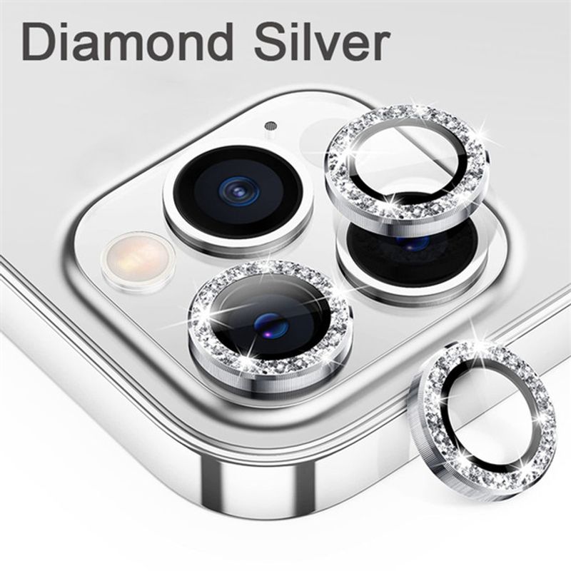 Kameraskydd för Iphone 14 Plus 13 12 11 Pro Max Lens härdat glas på iphone 13 11 14 Pro Max Metal Ring Protector Film_voghion.com
