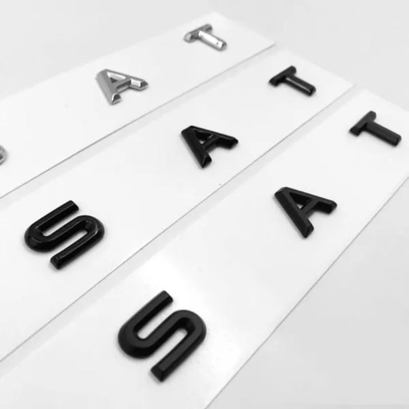 Autocolant insignă emblemă litere 3D font auto Decal autocolant portbagaj logo insignă_voghion.com