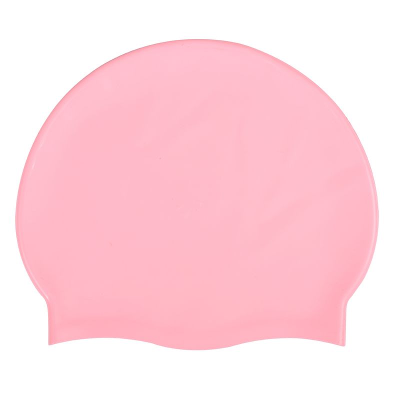 Swimming Caps Silicone Swimming Cap Men And Women Swimming Equipment Waterproof Ear Protection Cap Hot Spring Cap Sporting Goods_voghion.com