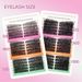 Eyelashes Set False Eyelash Extension 30D 100D Single Cluster Segmented Hair Simulation Thick Curled Eyelashes_voghion.com