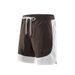 Shorts Color Blocking Casual Elastic Outdoor Running Sports Straight Leg Men's Shorts_voghion.com