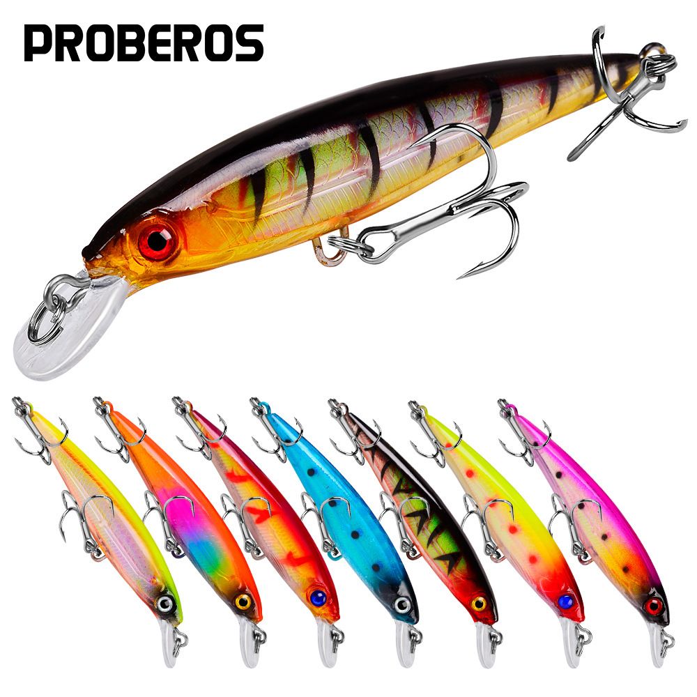 Schwimmende Angelköder, hart, 7,3 g, lange Wurfweite, bionische 8,2 cm, Minnow-Köder, DW1038_voghion.com