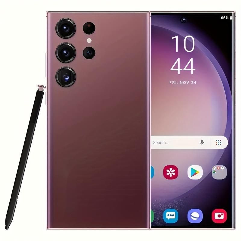 256GB Dual SIM I23 Ultra Android Phone - 6.8' Full HD Display, Built-In Pen, Unlocked For Worldwide Use - High-Performance Mobile With Advanced Came_voghion.com