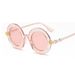 2020 New Fashion Round Frame Sunglasses Woman Vintage Sun Glasses Female Bee Design Brand Designer UV400_voghion.com