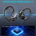New Wireless Earbuds For Running Sports, Wireless Earphones With Pure Bass Sound, Over Ear Headphones With Dual-LED Display, Earphones Noise Cancelli_voghion.com