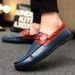 SHLIANG Men Loafers Casual Shoes Loafers Handmade Moccasins Men Comfortable Driving Shoes Sneakers Male Designer Footwear Y0349_voghion.com