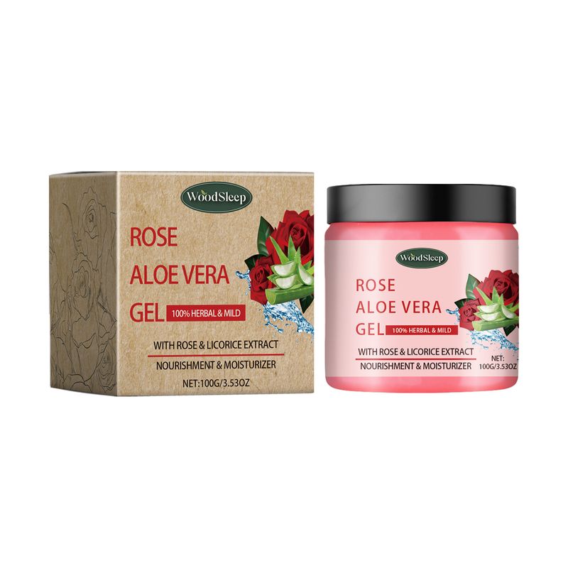 Cremă hidratantă cu trandafir și aloe vera, cremă hidratantă de rejuvenare, hidratantă delicată, reparatoare, aplicată_voghion.com