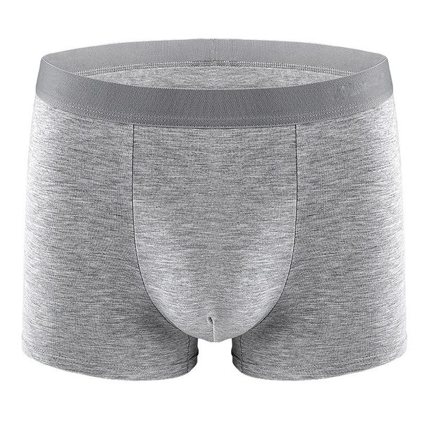 Herren-Boxershorts aus Baumwolle – bequeme Unterwäsche in einfarbigen EU-/US-Größen, atmungsaktives, weiches Gewebe für den täglichen Gebrauch_voghion.com