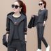 Women's Sweatshirt Plus Size Leisure Sports Suit Women_voghion.com