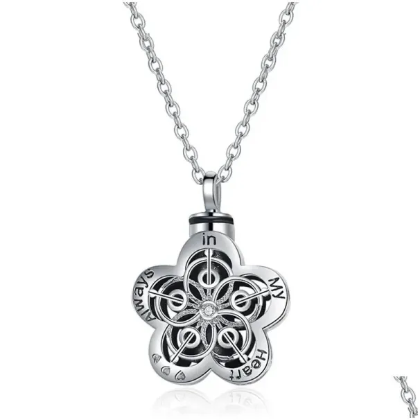 Ripatskaelakeed, vintage lillega urnkaelakee, Sier Color, tuhamälestusmärgiks mõeldud lemmiklooma tuhakirst, tuhastamise tilgad kohaletoimetamiseks Dhzmu_voghion.com