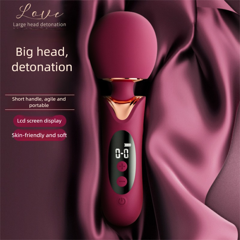 Big Head AV Vibrator For Women Multi-frequency Vibration Masturbator Small Massager Adult Sex Toy_voghion.com