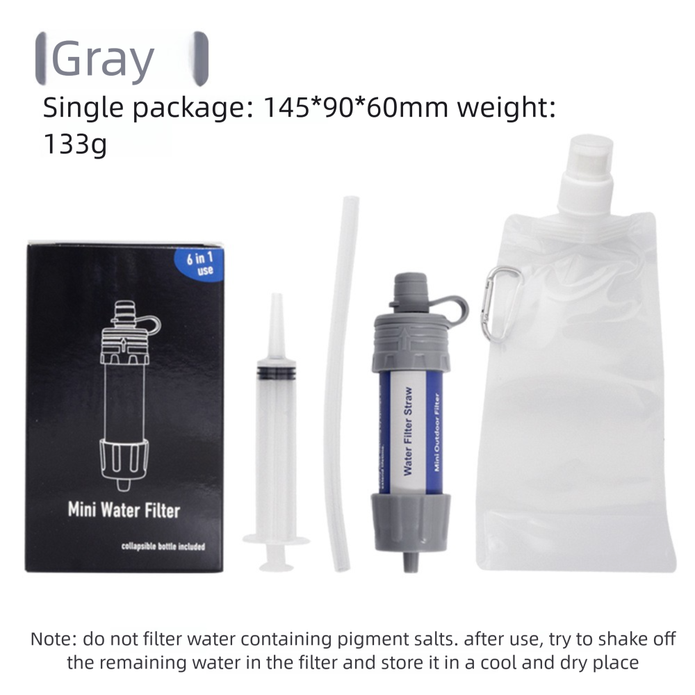◊Filtro per acque reflue potabile per sopravvivenza all'aperto, purificatore d'acqua portatile per campeggio ed escursionismo_voghion.com