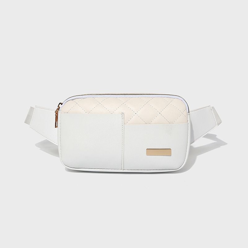 Borsa a tracolla da donna di grande capacità - Marsupio con tasca per telefono e design trapuntato (borsa alla moda per tenere le mani libere)_voghion.com