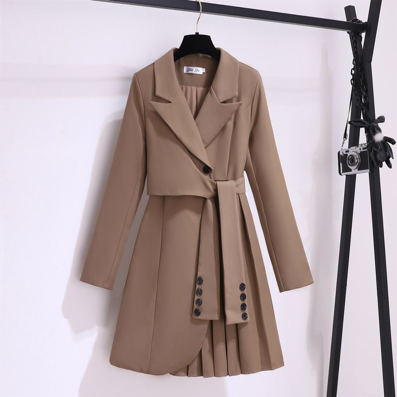 Damenbekleidung Tailliertes modisches Kleid für Frauen Unregelmäßiger neuer Stil Schlankes Design High-End-Csuit-Rock_voghion.com