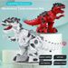 Mechanical Electric Tyrannosaurus Rex Toy For Kids Movable Joints Sensory Lights Sound Effects And_voghion.com