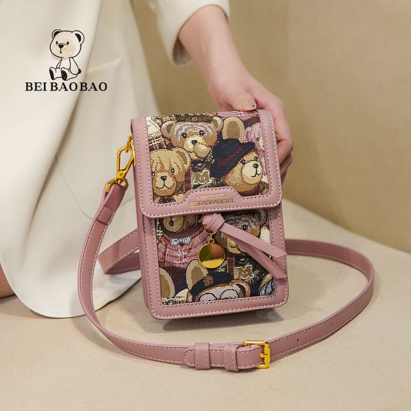 Porte-monnaie et porte-monnaie source usine sac de téléphone portable femmes nouvelle mode sac pour femme sac en toile sac à bandoulière décontracté_voghion.com