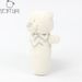 Stuffed Animals Soft Life Beige Bear Rattle Soft Short Plush Infant Grasp Training Soothing Plush Toy_voghion.com