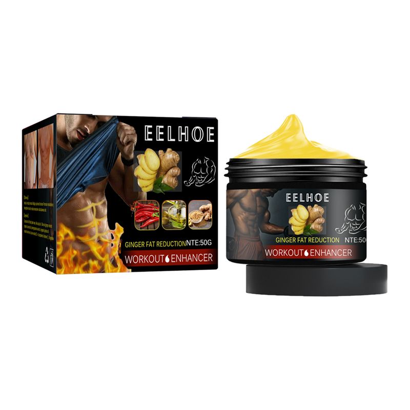 EELHOE Ginger Cream for Men and Women's Fitness Shaping Abdominal Muscle Slimming Strengthening_voghion.com