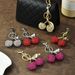 Schmuck voller Dia Tasche Schlüsselanhänger Obst Kirsche Mode Anhänger_voghion.com