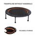 For Foldable 440lbs Adjustable Foam Handle With 48 Trampoline Load Rebounder Exercise Mini Adults Fitness Max 330lbs Trampoline_voghion.com