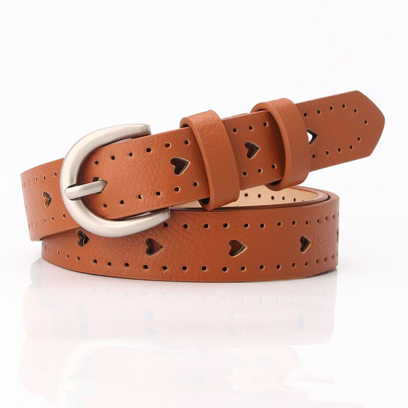 Nieuwe stijl damesriem casual veelzijdige holle riem dames fijne decoratie eenvoudige mode broekriem met gesp_voghion.com