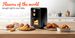 Air Fryer 4-in-1 With 4.5 QT Capacity, Air Fry, Roast, Reheat, Dehydrate, Air Crisp Technology With 400F For Hot, Crispy Results In Just Minutes, Black_voghion.com