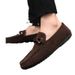 Mocassins tendance pour hommes, chaussures décontractées en cuir faites à la main, de haute qualité, de créateur, à semelle souple, confortables, pour la conduite_voghion.com