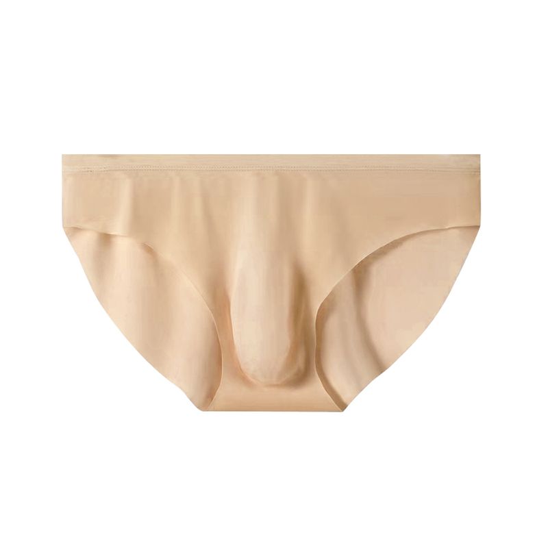 Herrenunterwäsche Herren Dreieck Eisseide Nahtlos Dünn Atmungsaktiv Sommerhose Transparent Sexy Unterteil Weiches Oberteil Für Jungen_voghion.com