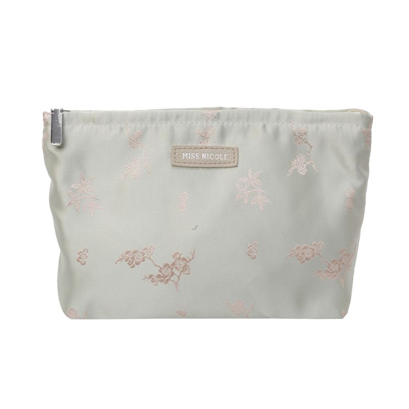 New Chinese style embroidery, hand-held lipstick makeup bag, nylon miscellaneous storage, convenient small square bag_voghion.com