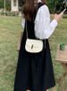 2024 Popular Square One Shoulder Crossbody Chain Texture Versatile Lingge Small Fragrant Women's Unique New Bag_voghion.com