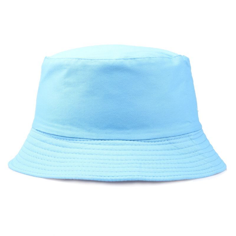 Cappello rotondo unisex in puro cotone con visiera piatta, personalizzato, stile Fisherman Basin_voghion.com