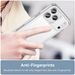 Luxury Transparent Shockproof Phone Case For Iphone 16 15 14 13 12 11 Pro Max 17 Air 16E Soft Bumper Hybrid Hard Back_voghion.com