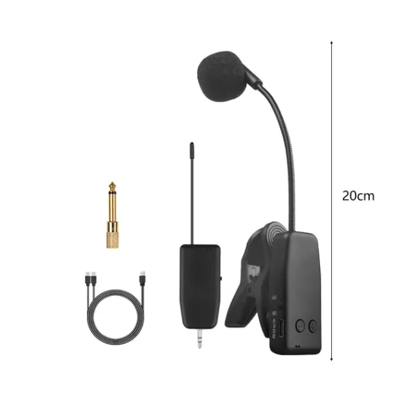 Hangszer UHF tartós zenekar gitár hangszóró vijol rendszer tartozékok adó fuvola csíptetős mikrofon_voghion.com